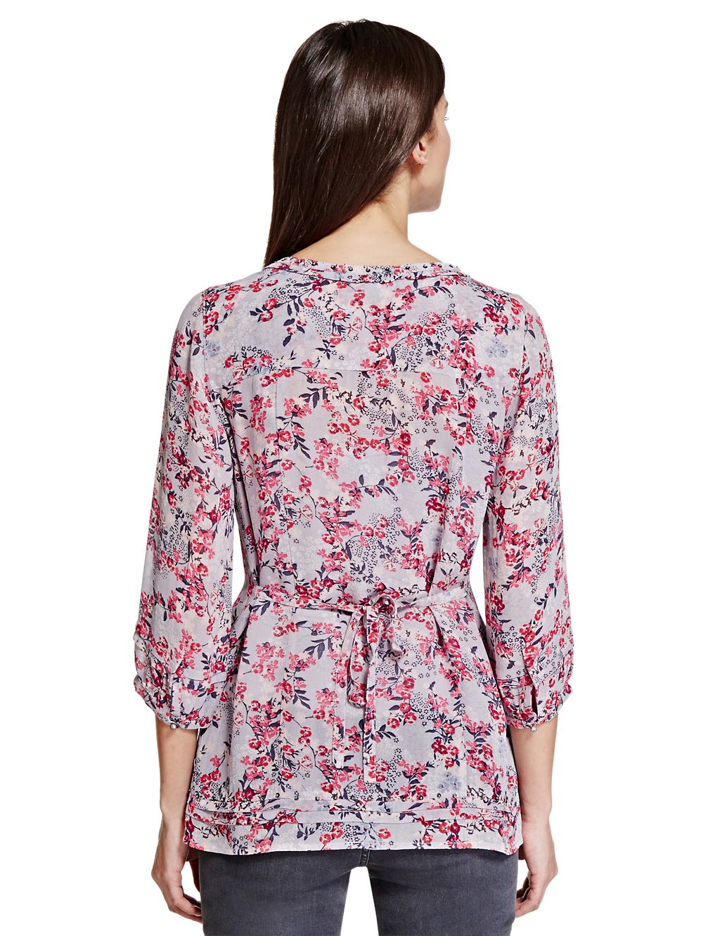 Floral Blouse with Camisole 2 of 3