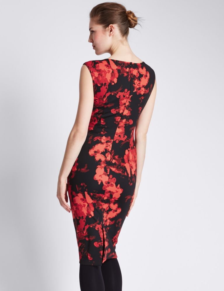 Floral Bodycon Dress 4 of 4