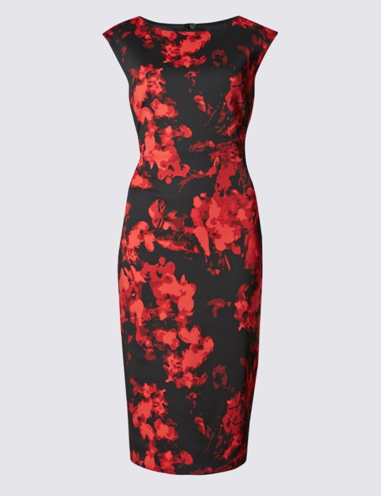 Floral Bodycon Dress 3 of 4