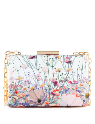 Floral Boxy Clutch Image 2 of 6