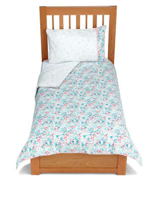 floral cot bed bedding