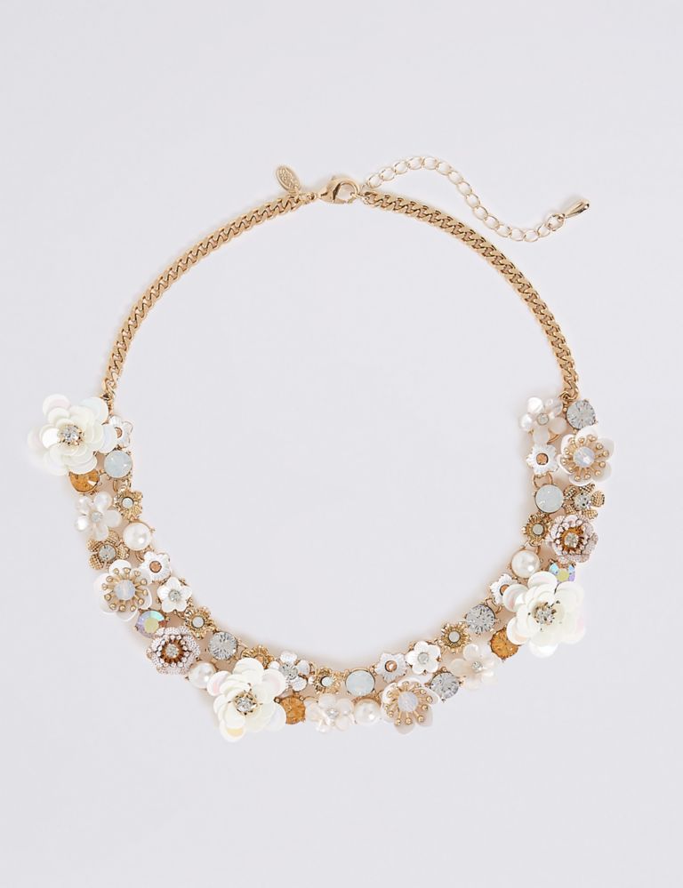 Floral Collar Necklace 2 of 2
