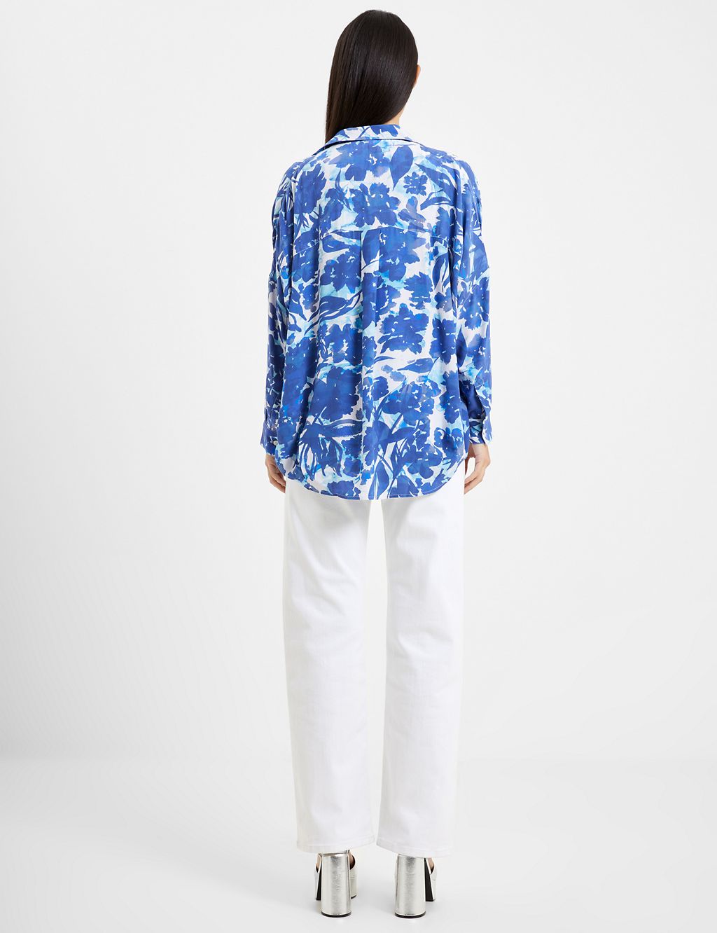 Floral Collared Popover Shirt 4 of 4