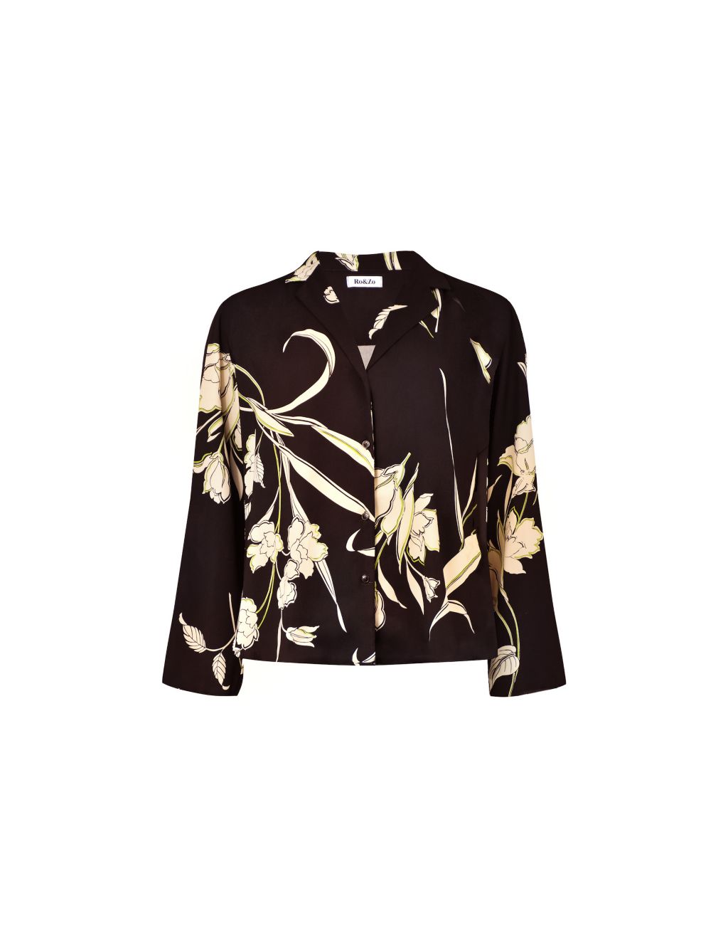 Floral Collared Relaxed Shirt 1 of 5