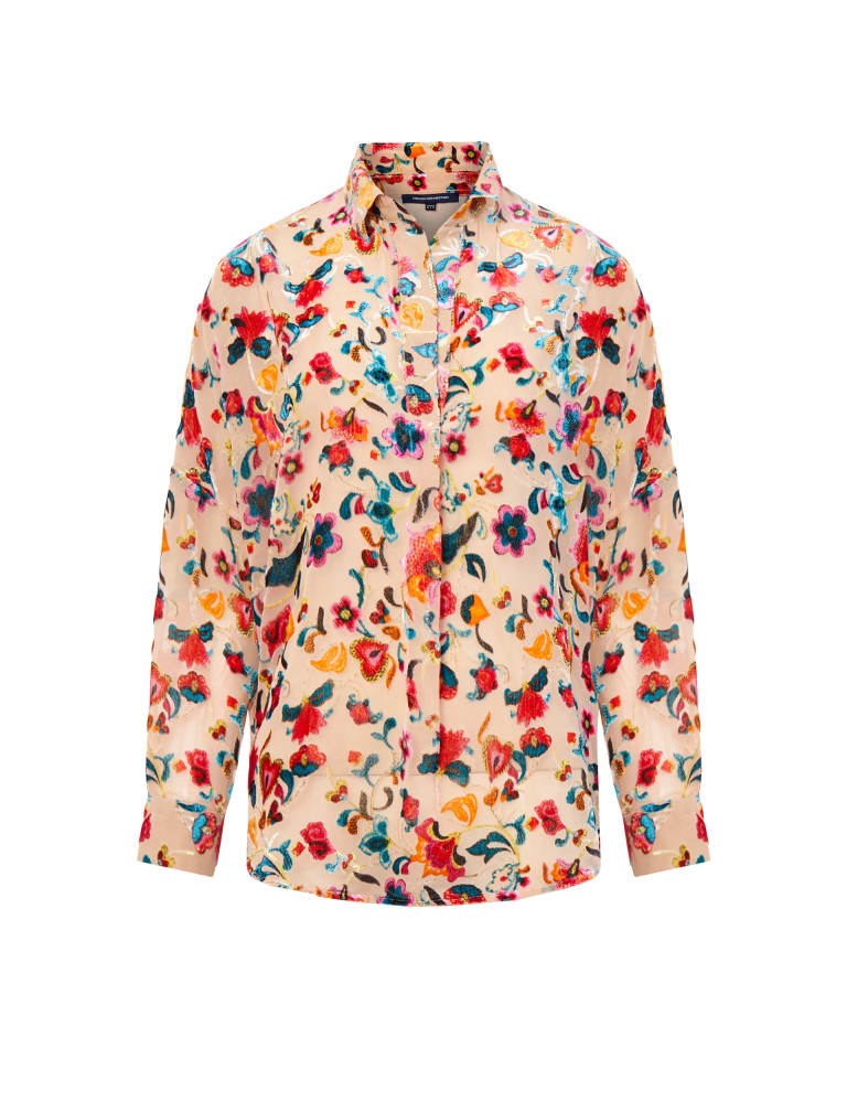 Floral Collared Relaxed Shirt French Connection M&S