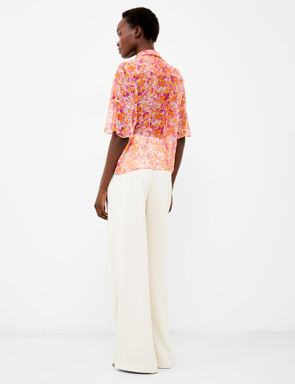 Floral Collared Short Sleeve Shirt 4 of 4