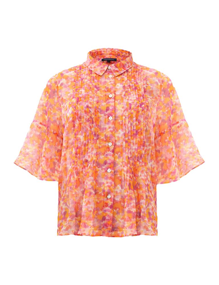 Floral Collared Short Sleeve Shirt 2 of 4