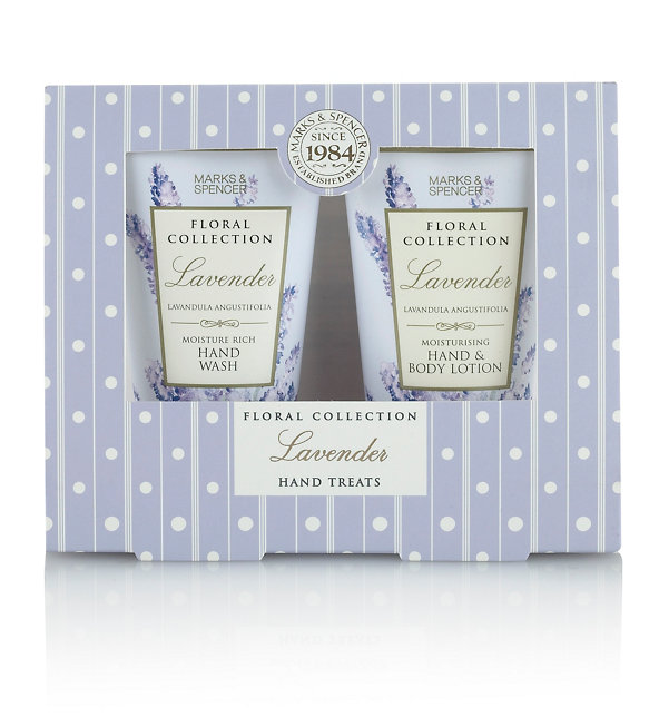 Floral Collection Lavender Hand Treats Gift Set Image 1 of 2