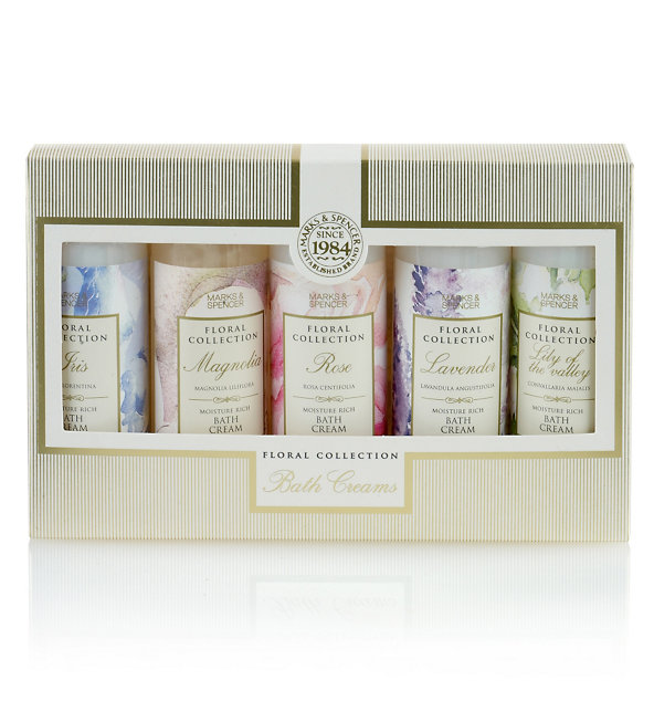 Floral Collection Mixed Bath Cream Gift Set Image 1 of 2