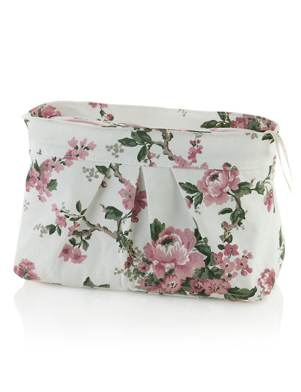 Floral Collection Vintage Inspired Cosmetic Bag Image 1 of 1