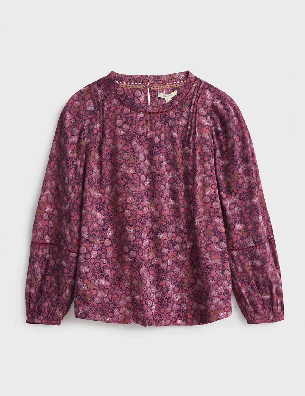 Floral Crew Neck Long Sleeve Top 1 of 5