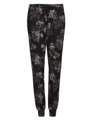 ladies cuffed pyjama bottoms