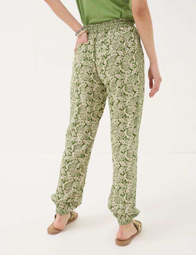 Floral Cuffed Trousers 3 of 4