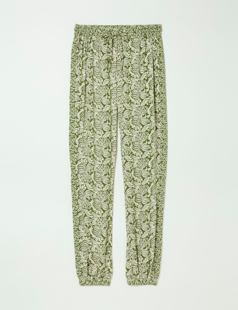 Floral Cuffed Trousers 2 of 4