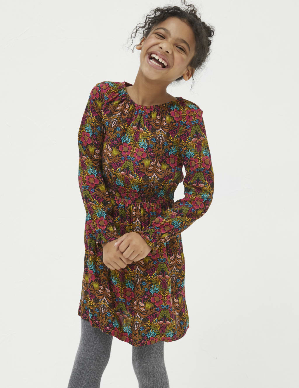 Long sleeve deals dress with leggings