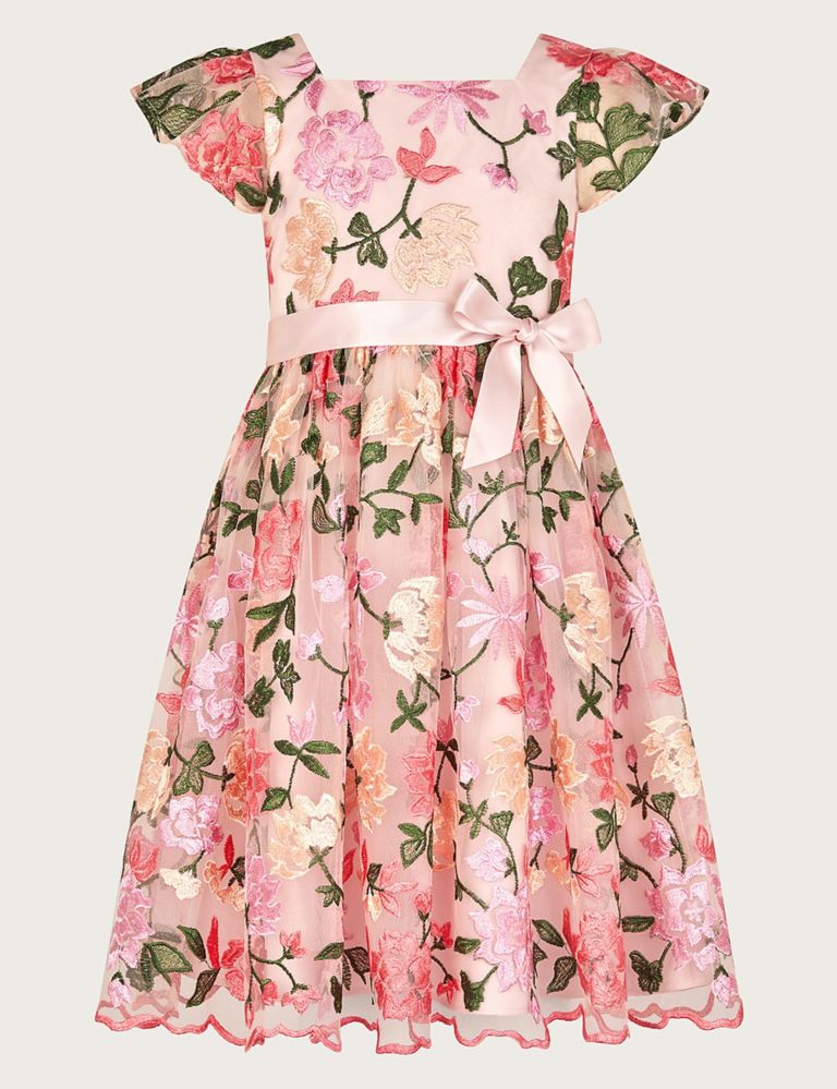 Floral Dress (3-15 Yrs) 1 of 3