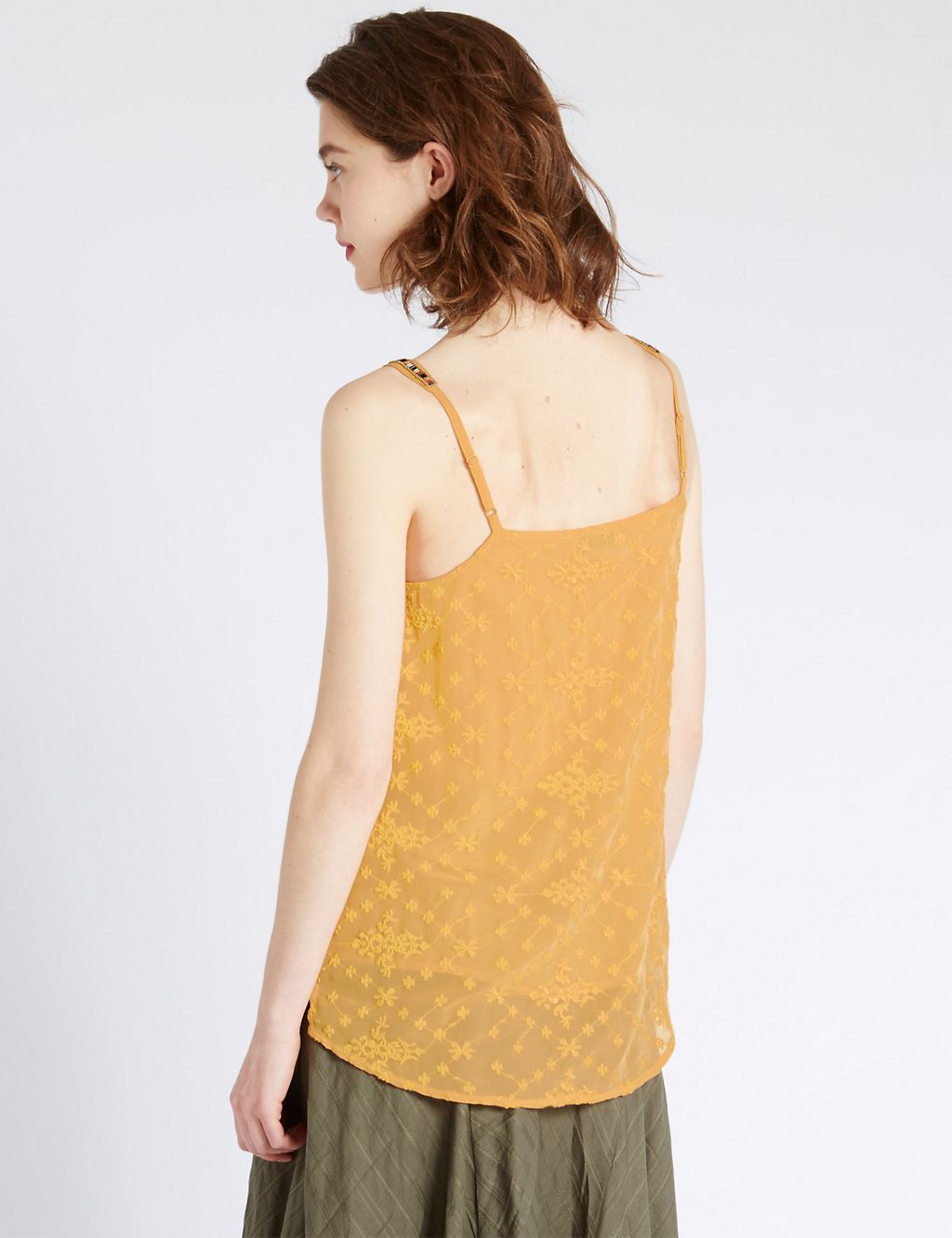 Floral Embroidered Camisole Top 2 of 3