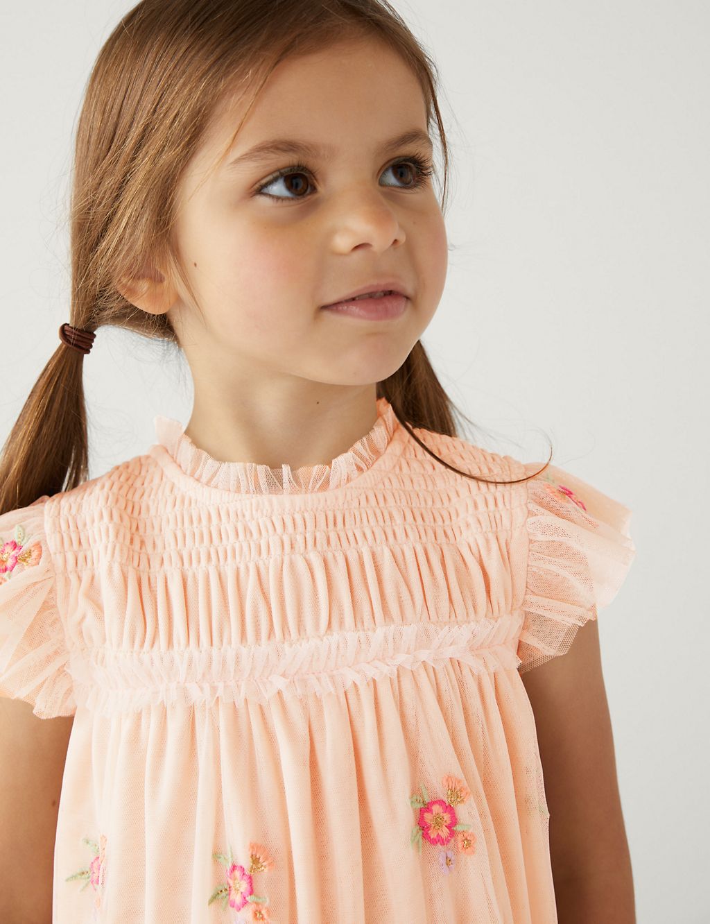 Floral Embroidered Dress (2-8 Yrs) 4 of 5