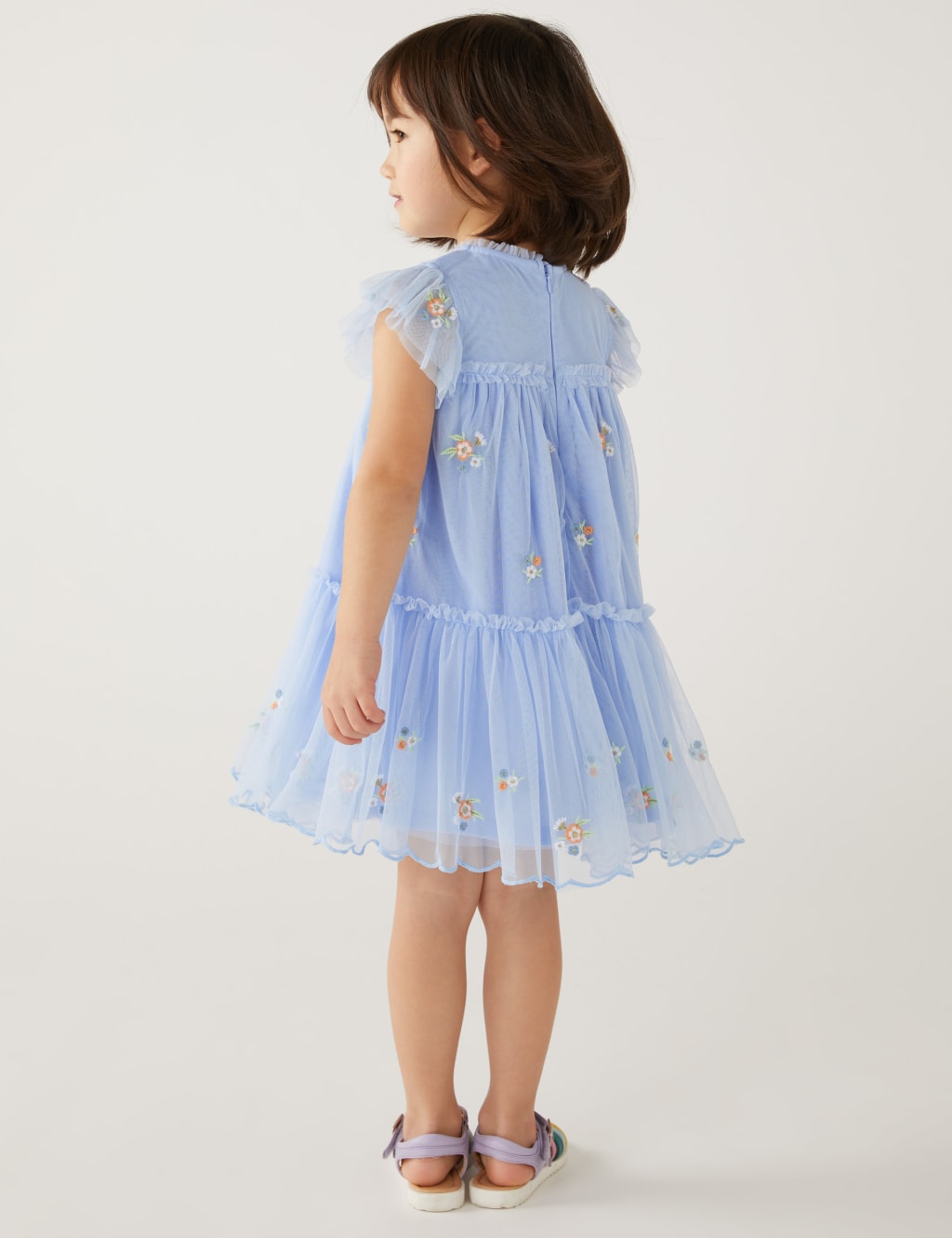 Floral Embroidered Dress (2-8 Yrs) 4 of 4