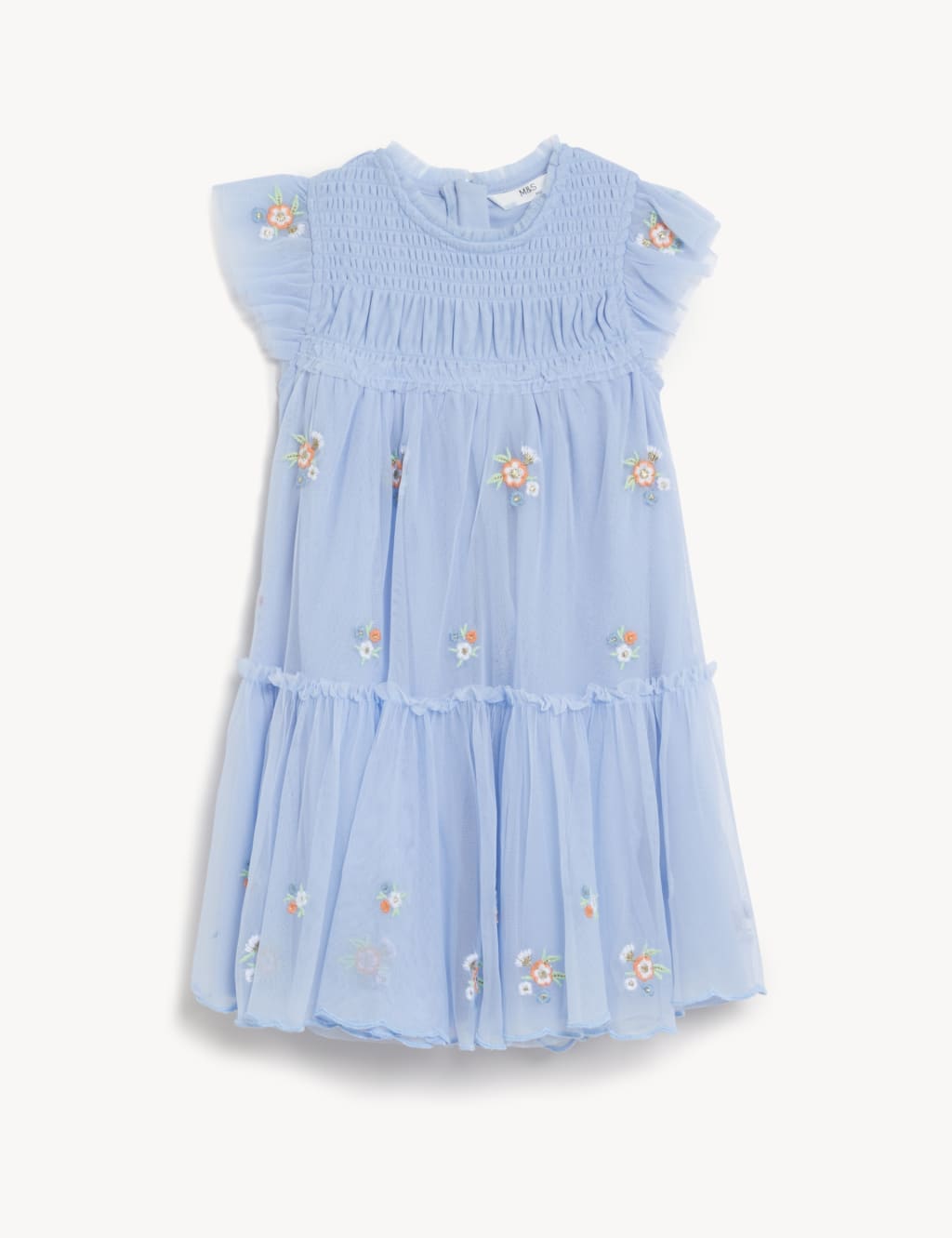 Floral Embroidered Dress (2-8 Yrs) 2 of 4