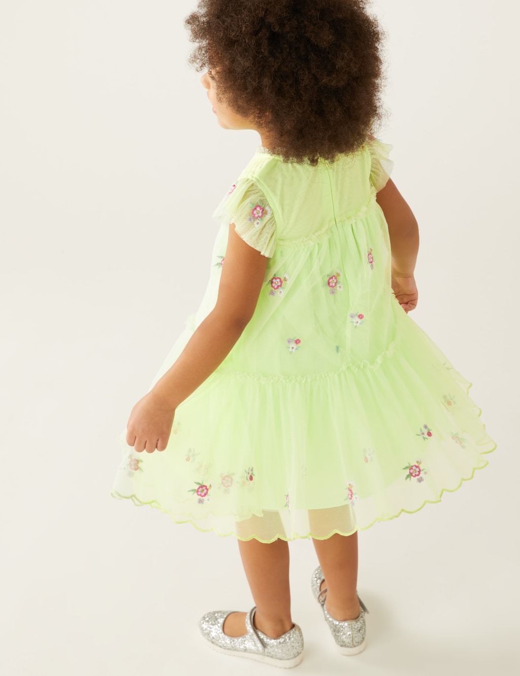 Floral Embroidered Dress (2-8 Yrs) 5 of 5