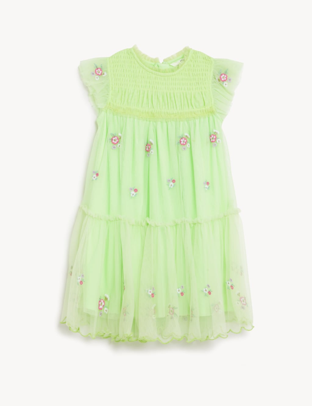 Floral Embroidered Dress (2-8 Yrs) 3 of 5