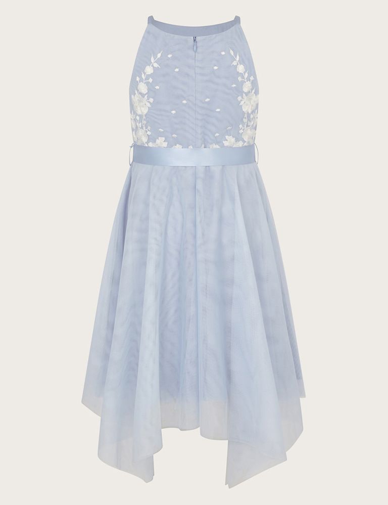 Floral Embroidered Tulle Occasion Dress (2-13 Yrs) 2 of 4
