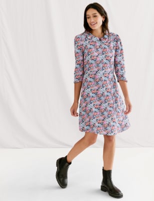 Collar best sale tea dress