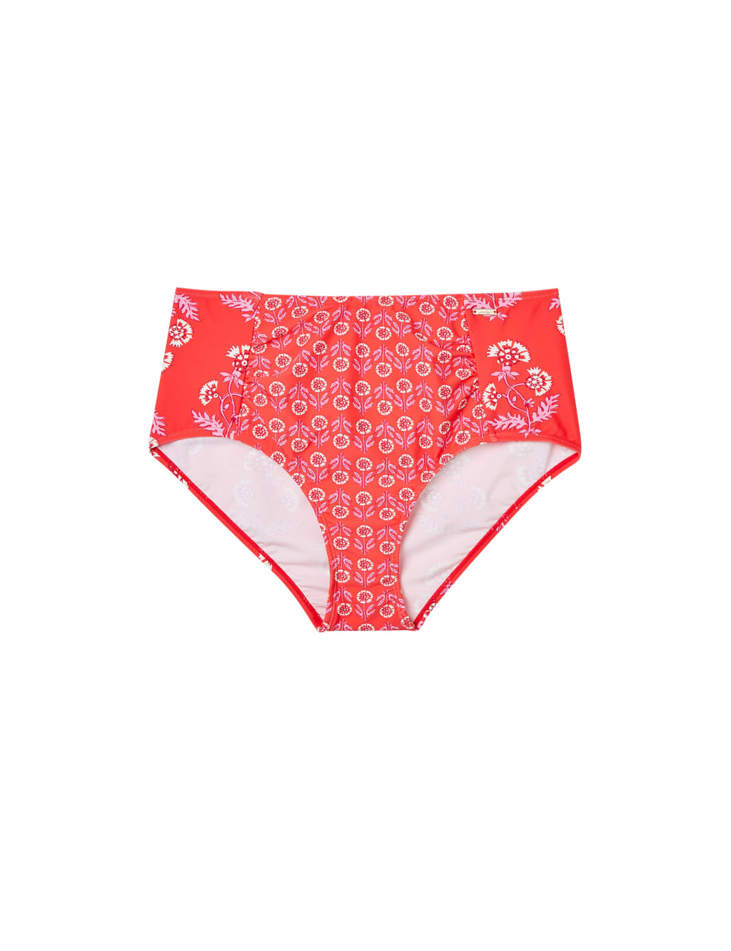 Floral High Waisted Bikini Bottoms Joules M&S