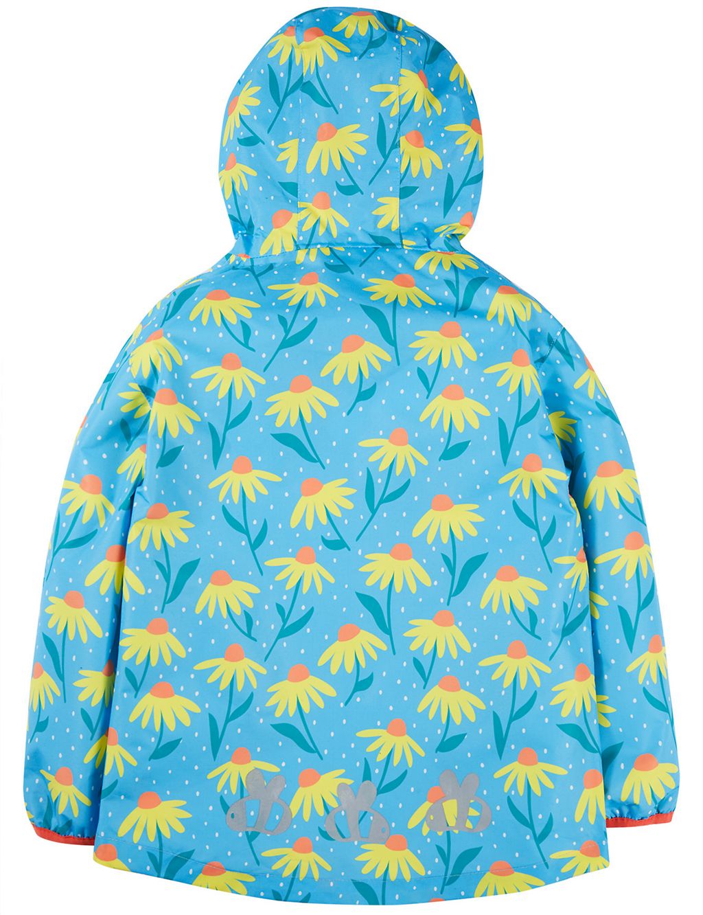 Floral Hooded Raincoat (2-10 Yrs) 1 of 5