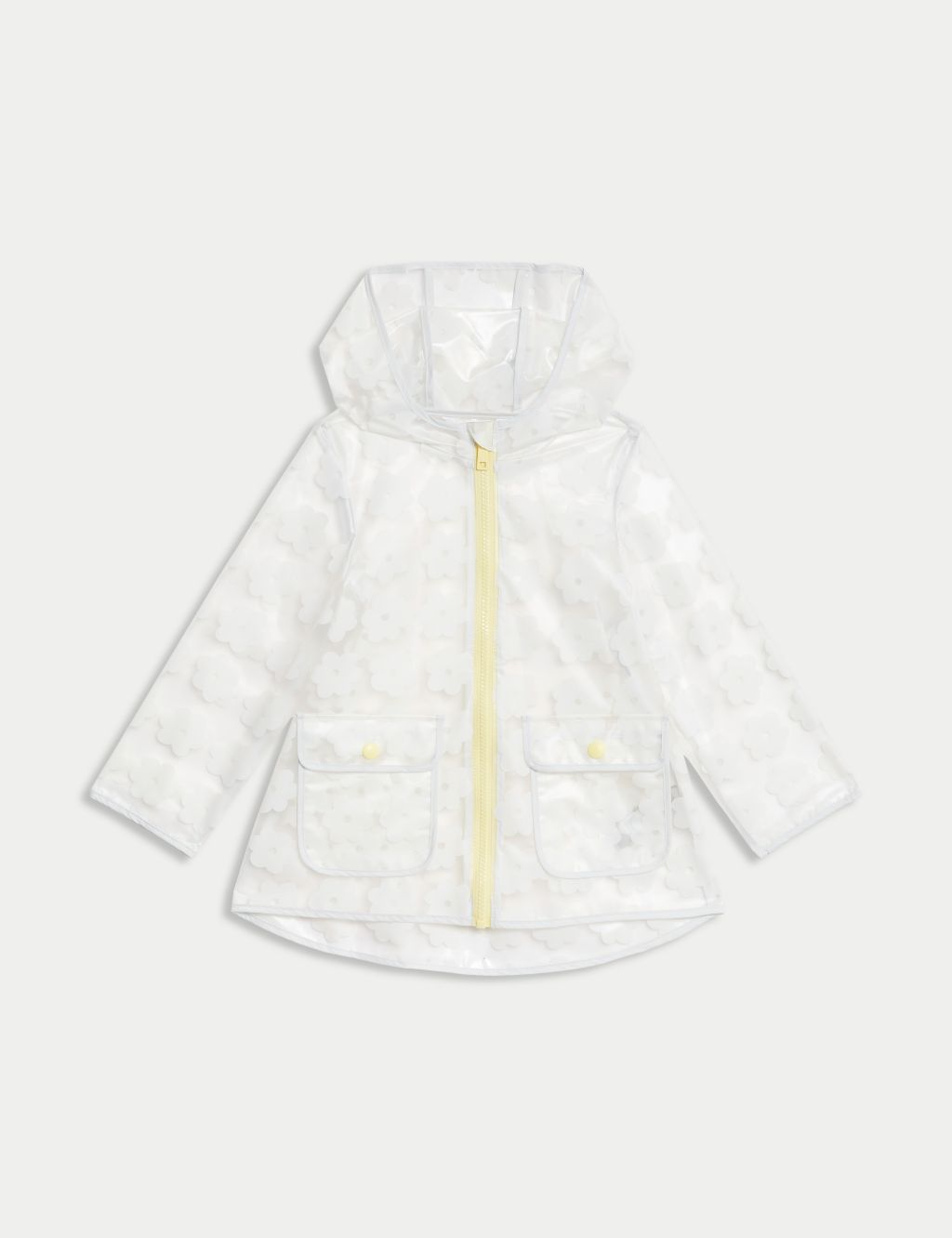 Floral Hooded Raincoat (2-8 Yrs) 1 of 7