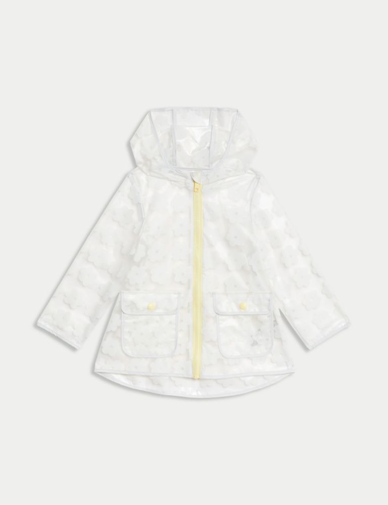Floral Hooded Raincoat (2-8 Yrs) 2 of 7