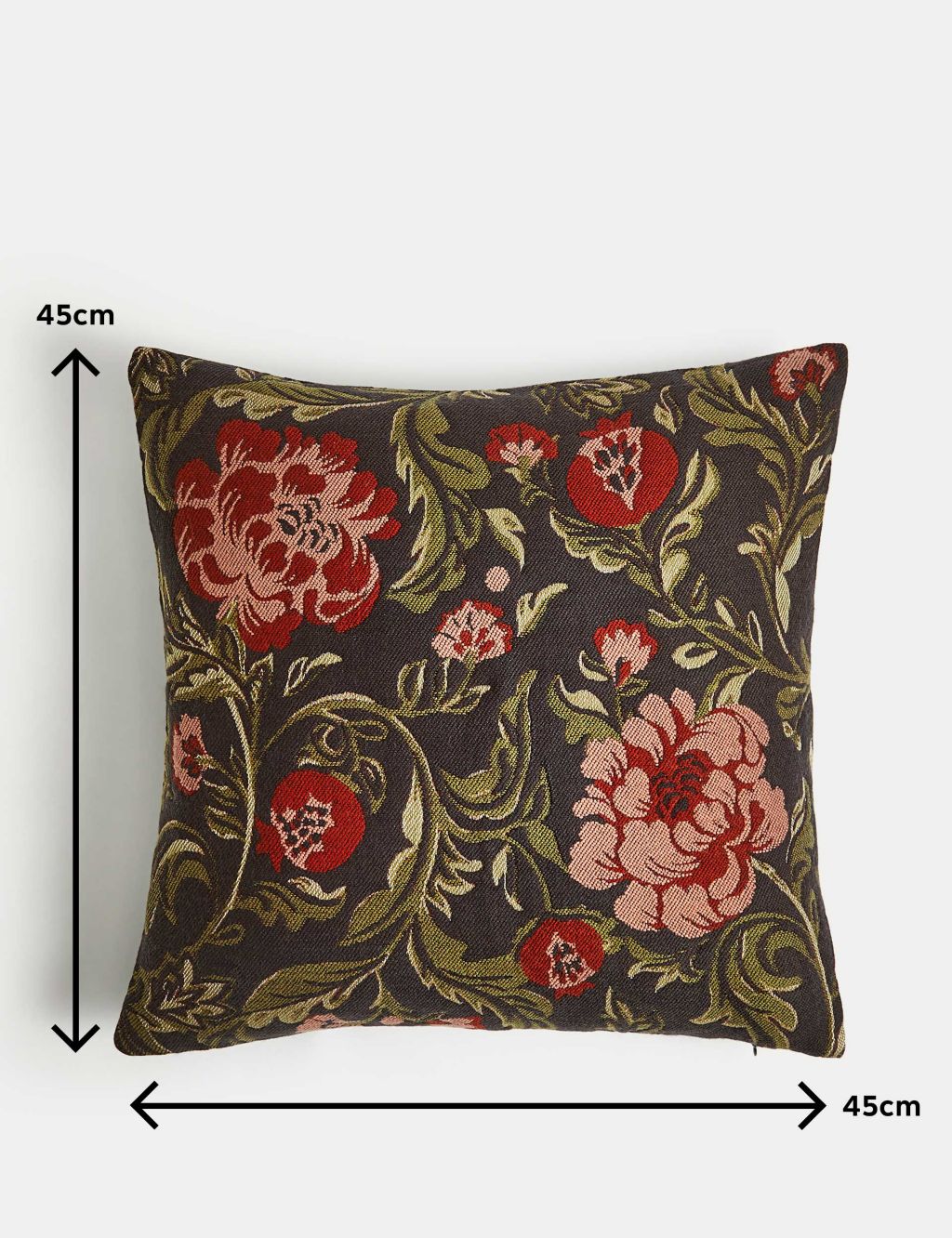 Floral Jacquard Cushion 5 of 5