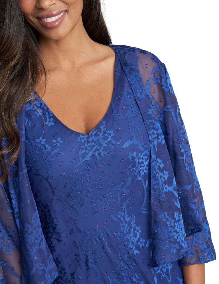 Jacquard dress and jacket hotsell