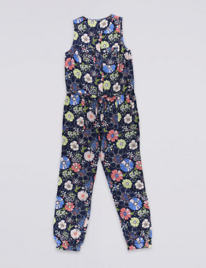 Floral Jumpsuit (5-14 Years) Image 2 of 3