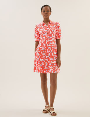 Ganni twist outlet dress