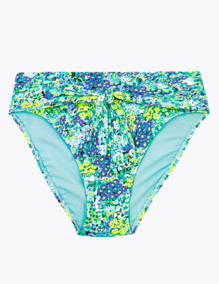 floral swim bottoms