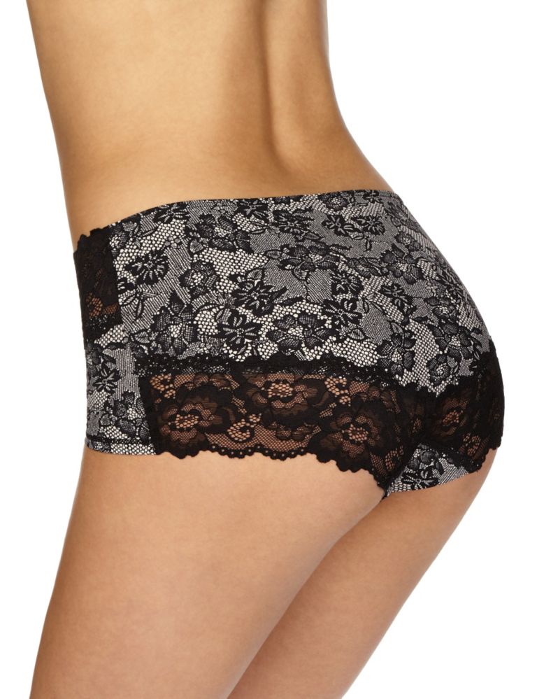 Floral Lace High Rise Shorts 3 of 3