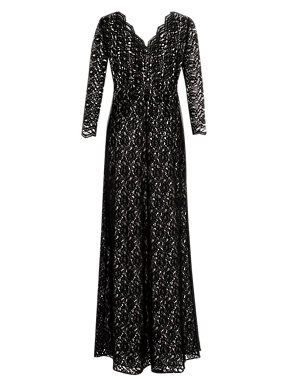 Floral Lace Maxi Dress Image 2 of 6