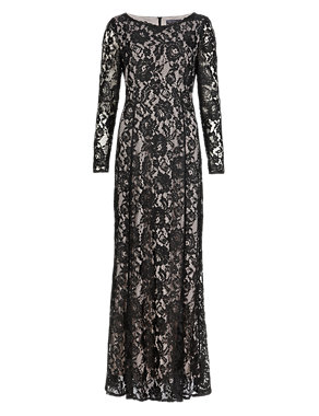 Floral Lace Maxi Dress ONLINE ONLY Image 2 of 4