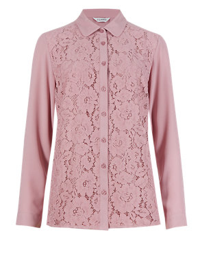 Floral Lace Shirt Image 2 of 4