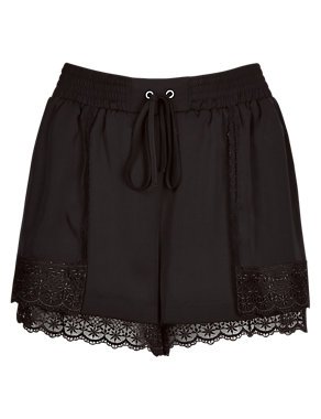 Floral Lace Shorts Image 2 of 6