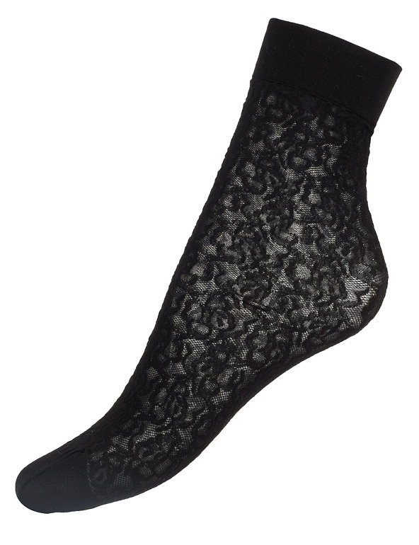 Floral Lace Socks Image 1 of 1