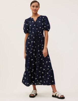 m&s floral jumpsuit