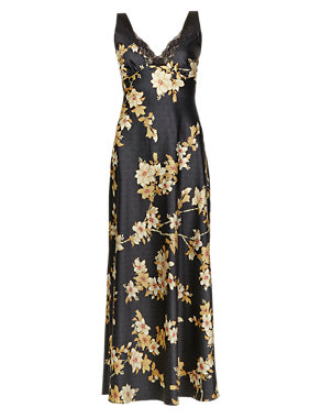 Floral Long Nightdress Image 2 of 4