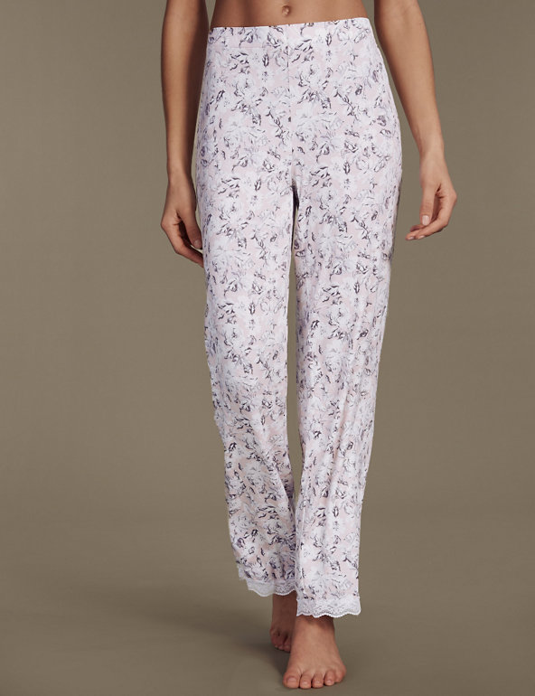 Floral Long Pants Image 1 of 2