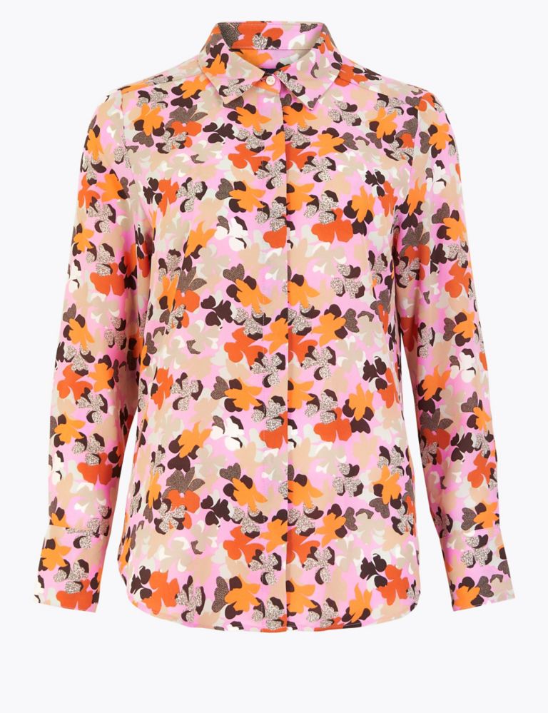 Floral Long Sleeve Shirt | M&S Collection | M&S