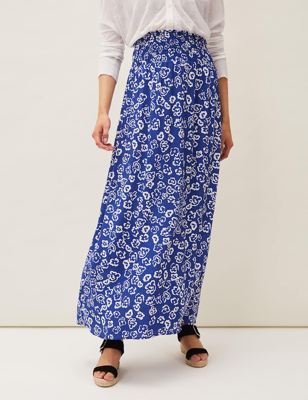 Floral Maxi Skirt 3 of 5