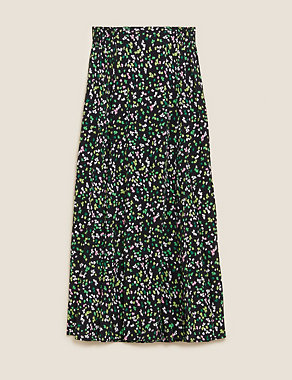 Floral Midaxi A-Line Skirt Image 2 of 7