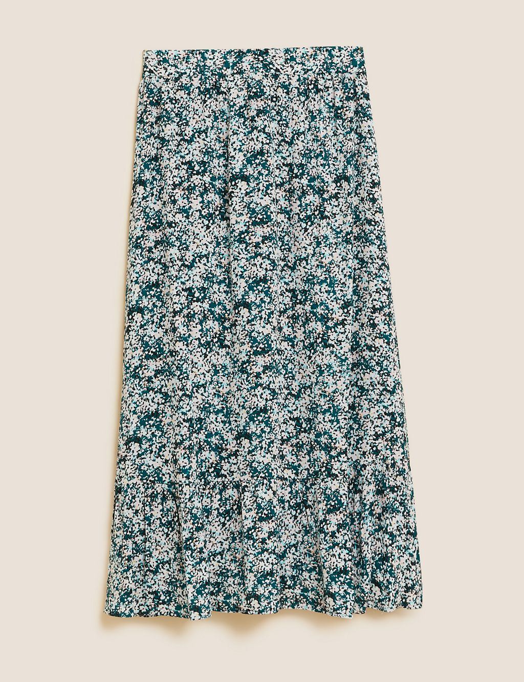 Floral Midaxi Tiered Skirt 1 of 6